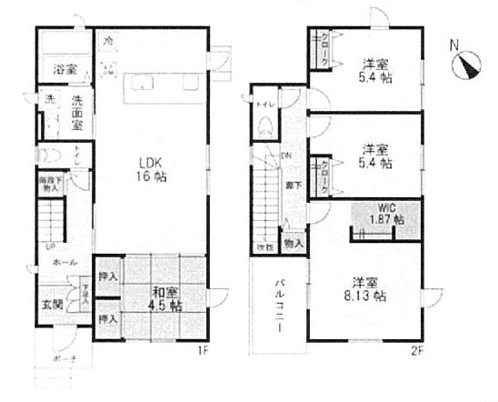 佐伯区 構造:木造土地面積:134.57平米 ( 40.7坪 ) 建物面積:99.82平米 ( 30.19坪 )