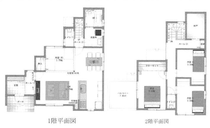 南区 構造:木造土地面積:138.66平米 ( 41.94坪 ) 建物面積:96.47平米 ( 29.18坪 )