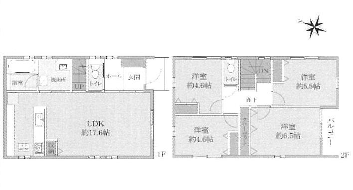 安佐南区 構造:木造土地面積:121.42平米 ( 36.72坪 ) 建物面積:93.56平米 ( 28.3坪 )