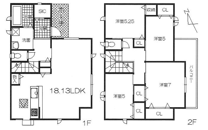 安佐南区 構造:木造土地面積:121.95平米 ( 36.88坪 ) 建物面積:102.51平米 ( 31坪 )