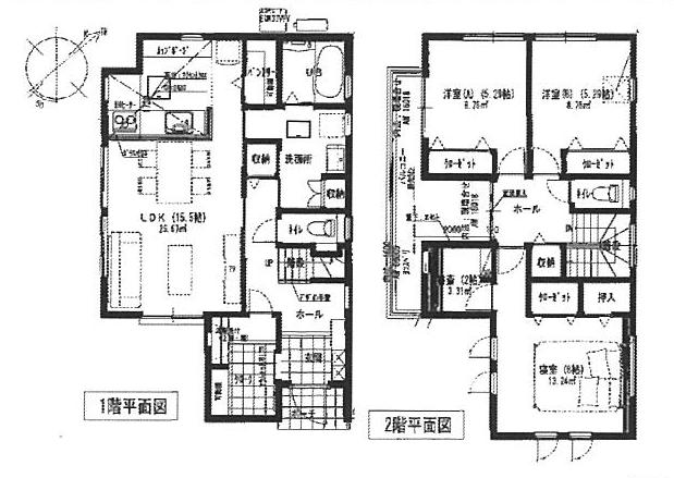 東区 構造:木造土地面積:119.29平米 ( 36.08坪 ) 建物面積:101.84平米 ( 30.8坪 )
