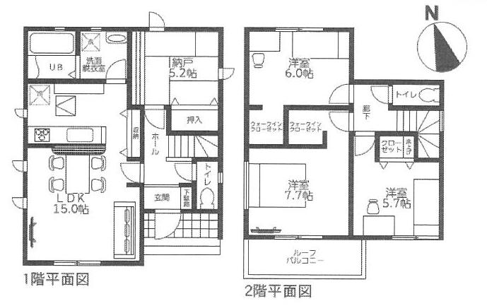 安佐北区 構造:木造土地面積:119.61平米 ( 36.18坪 ) 建物面積:94.82平米 ( 28.68坪 )