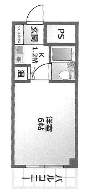 南区 構造:鉄筋コンクリート造専有面積:15.92平米 ( 4.81坪 )