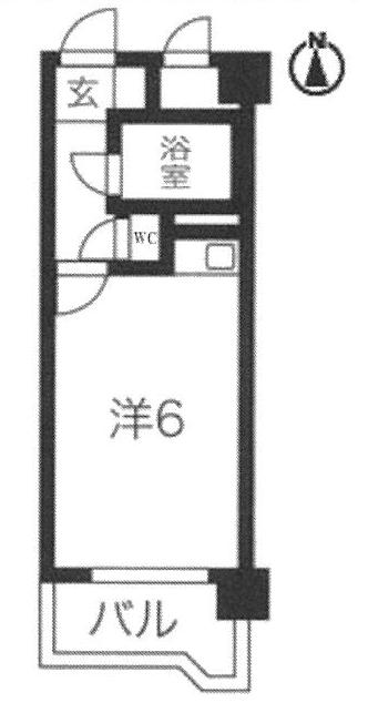 南区 構造:鉄筋コンクリート造専有面積:19.52平米 ( 5.9坪 )