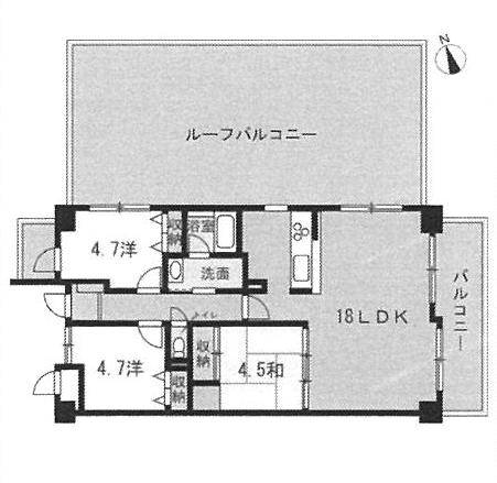 佐伯区 構造:鉄筋コンクリート造専有面積:66.26平米 ( 20.04坪 )