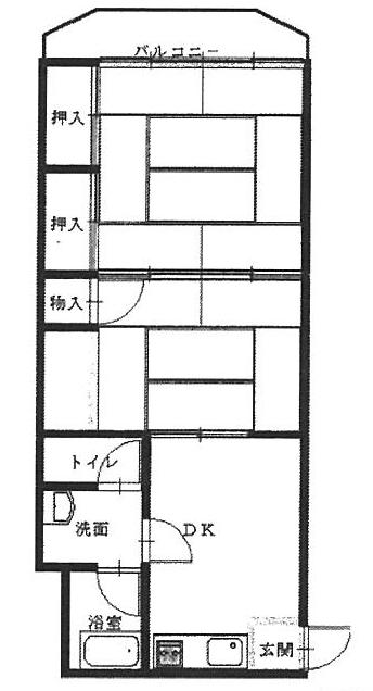 南区　構造：鉄筋ｺﾝｸﾘｰﾄ造専有面積:43.36平米 ( 13.11坪 )　