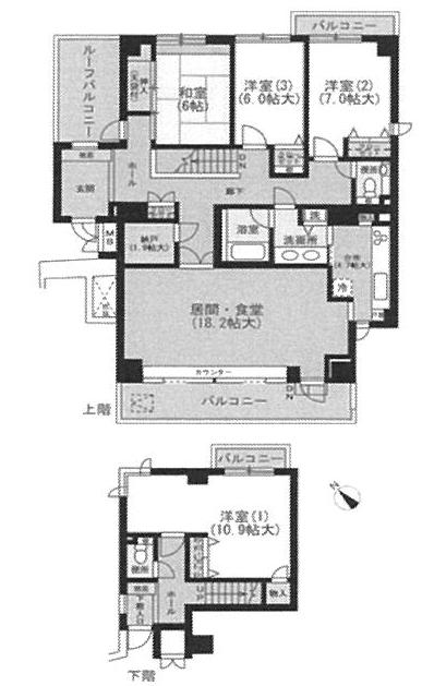 安佐南区 構造:鉄筋コンクリート造専有面積:145.33平米 ( 43.96坪 )
