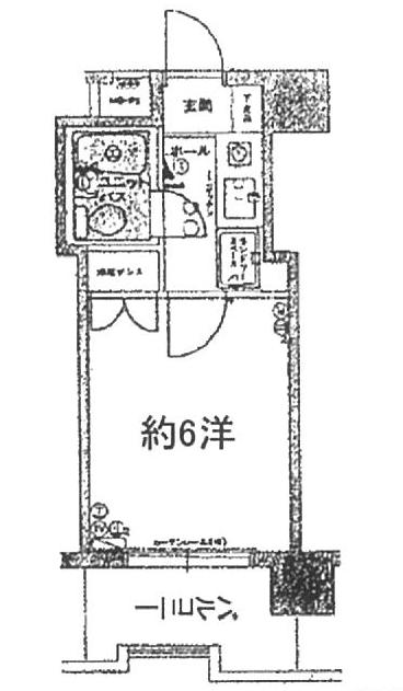 南区 構造:鉄筋コンクリート造専有面積:17.04平米 ( 5.15坪 )